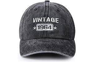Commemorative 1964 Baseball Cap for 60th Birthdays