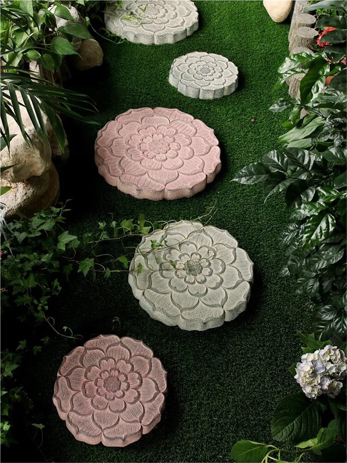 Pas Japonais Jardin Tremplins de jardin cour