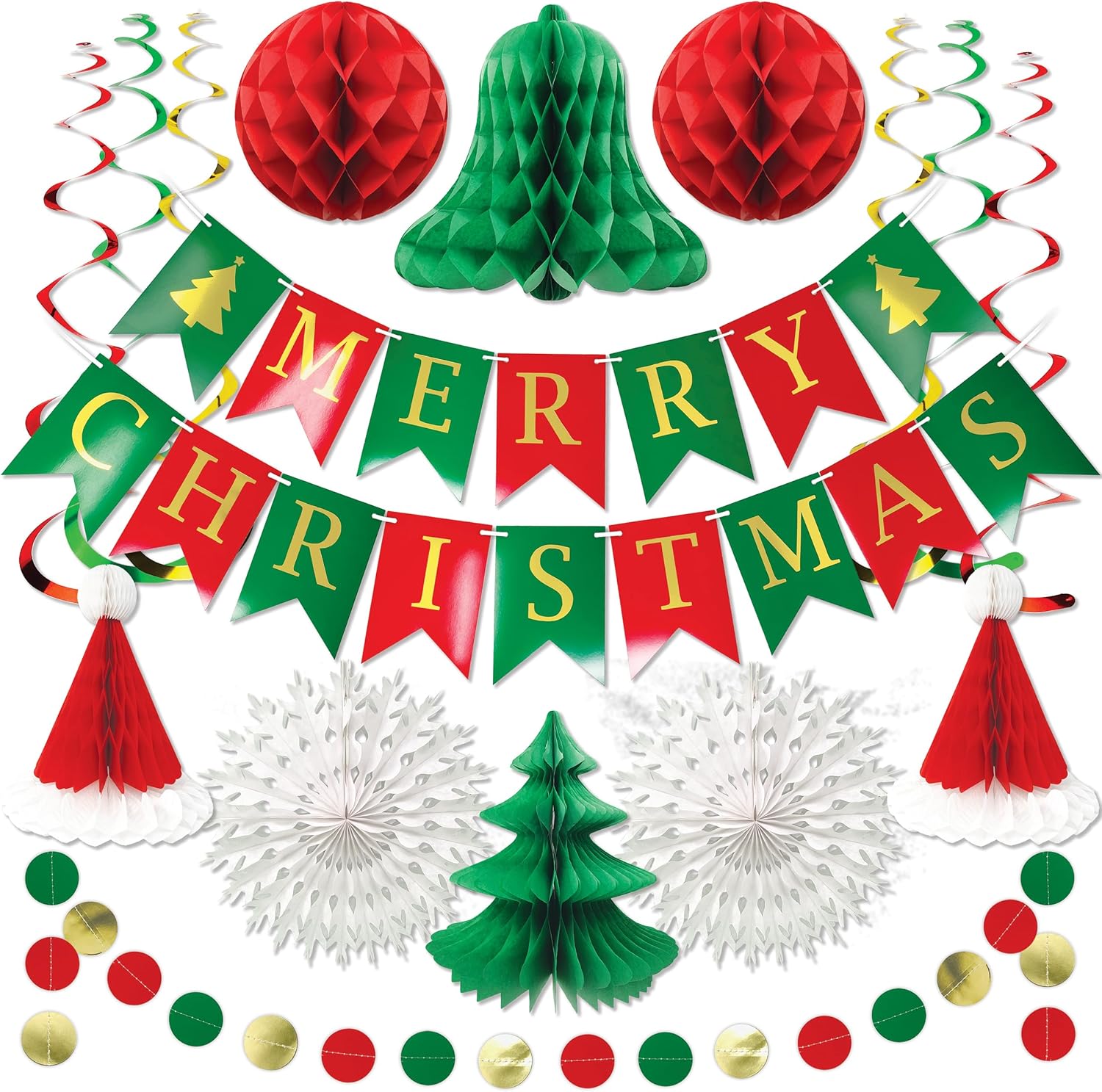 Premium Reusable Christmas Decorations Christmas Decoration Set