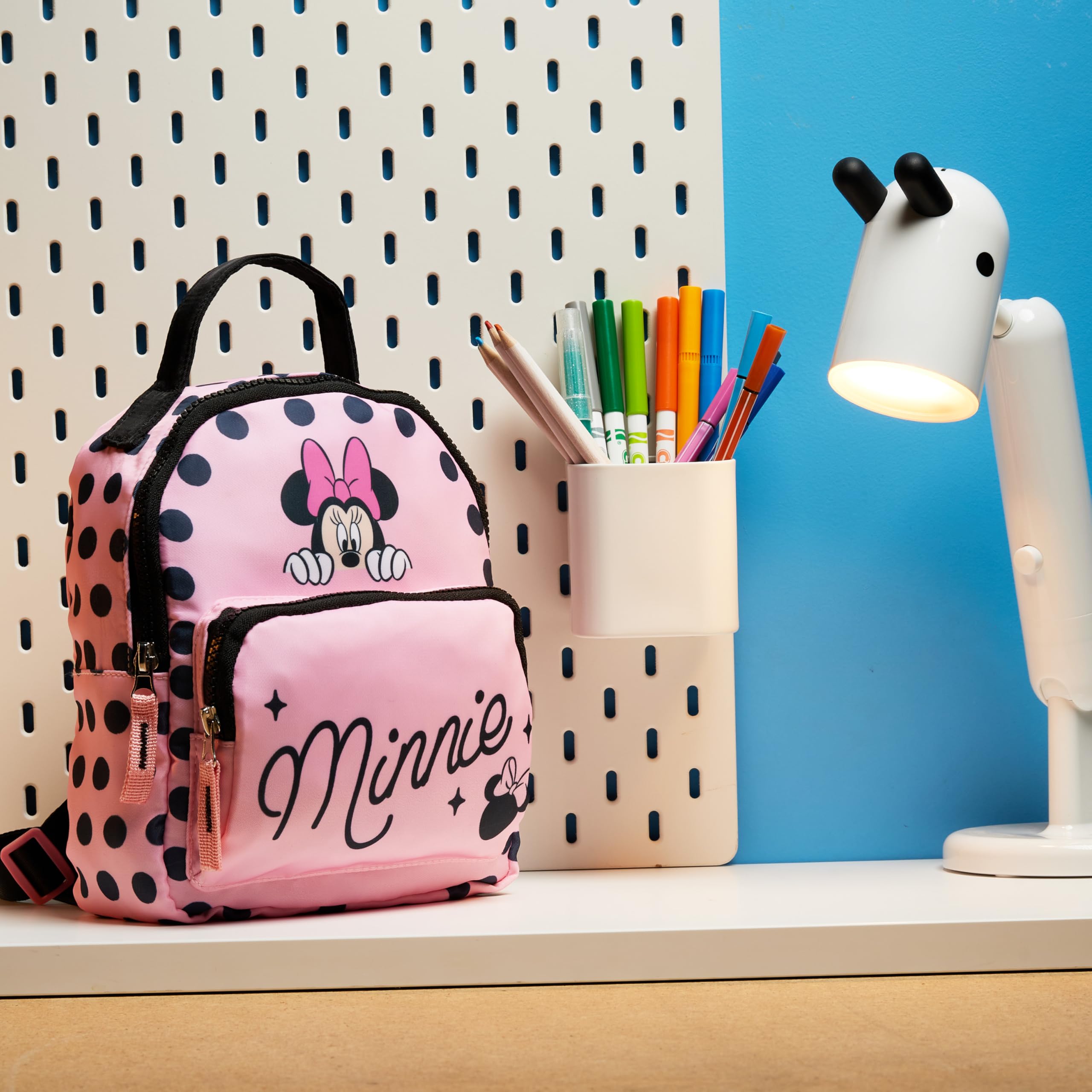 Get Trend Disney Minnie Mouse Zainetto Bambina Borsa Zaino Piccolo Carina Zaino Asilo Bimba Scuola Materna Viaggio Idee Regalo (Rosa Minnie Mouse)