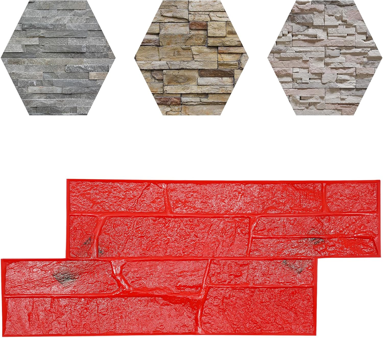 木目調コンクリートスタンプマット コンクリートテクスチャリング