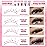 Eefofnn DIY Lash Extension Kit Fuzzy Mink Cluster Lashes Kit Natural Volume Eyelashes Extensions with Lash Bond and Seal Tweezers 50D Eyelash Clusters 10-18MM Fluttery Individual Lashes Extension Kit