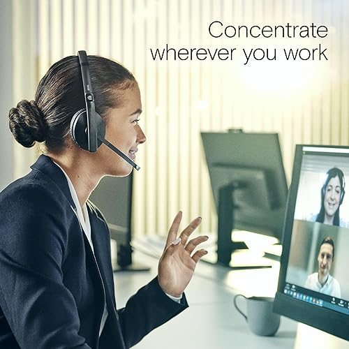 Miniatura 6 de EPOS  Sennheiser Adapt 165T USB II (1000902) - Auriculares de doble cara - Conectividad JackUSB de 0.138in - Equipos certificados UC optimizado