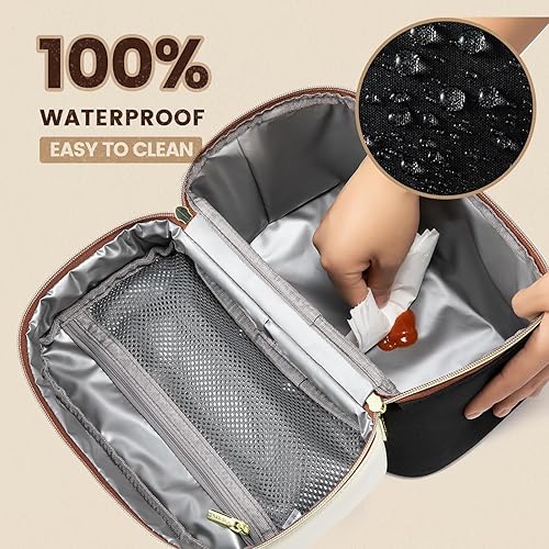 Miniatura 5 de LOVEVOOK Lonchera aislada para mujeres, lonchera para adultos, a prueba de fugas, para oficina, picnic, senderismo, playa, bolsa de almuerzo con