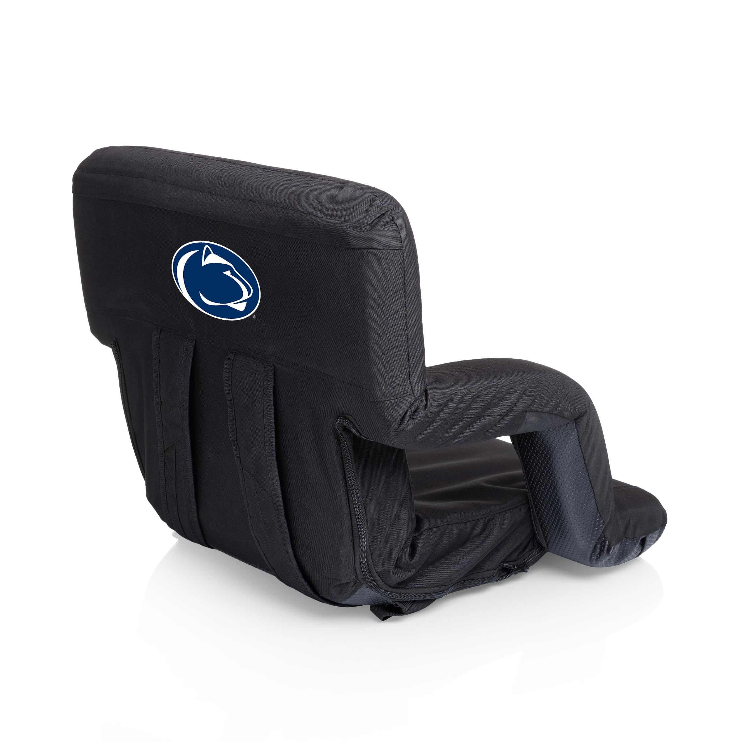 PICNIC TIME NCAA Penn State Nittany Lions Ventura Portable Reclining Seat, Black