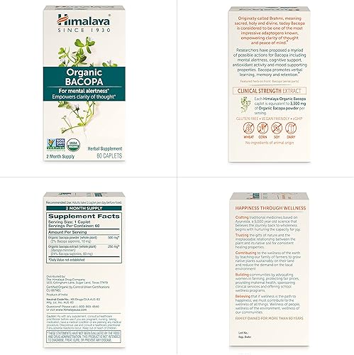 Miniatura 6 de Hierbas pura Bacopa de Himalaya B001F0R034 1 1