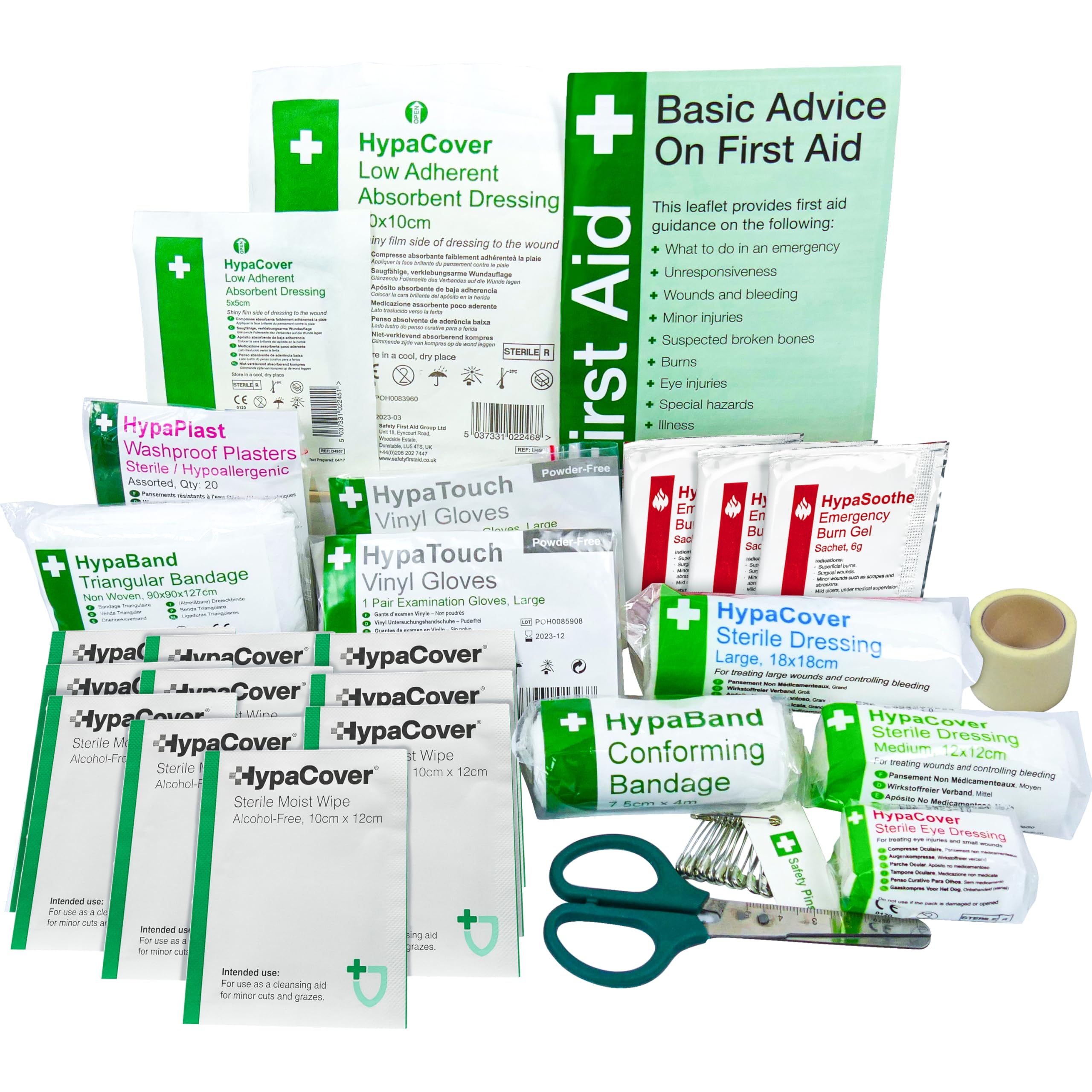 Safety First Aid Group R539A General Purpose First Aid Refill, Small