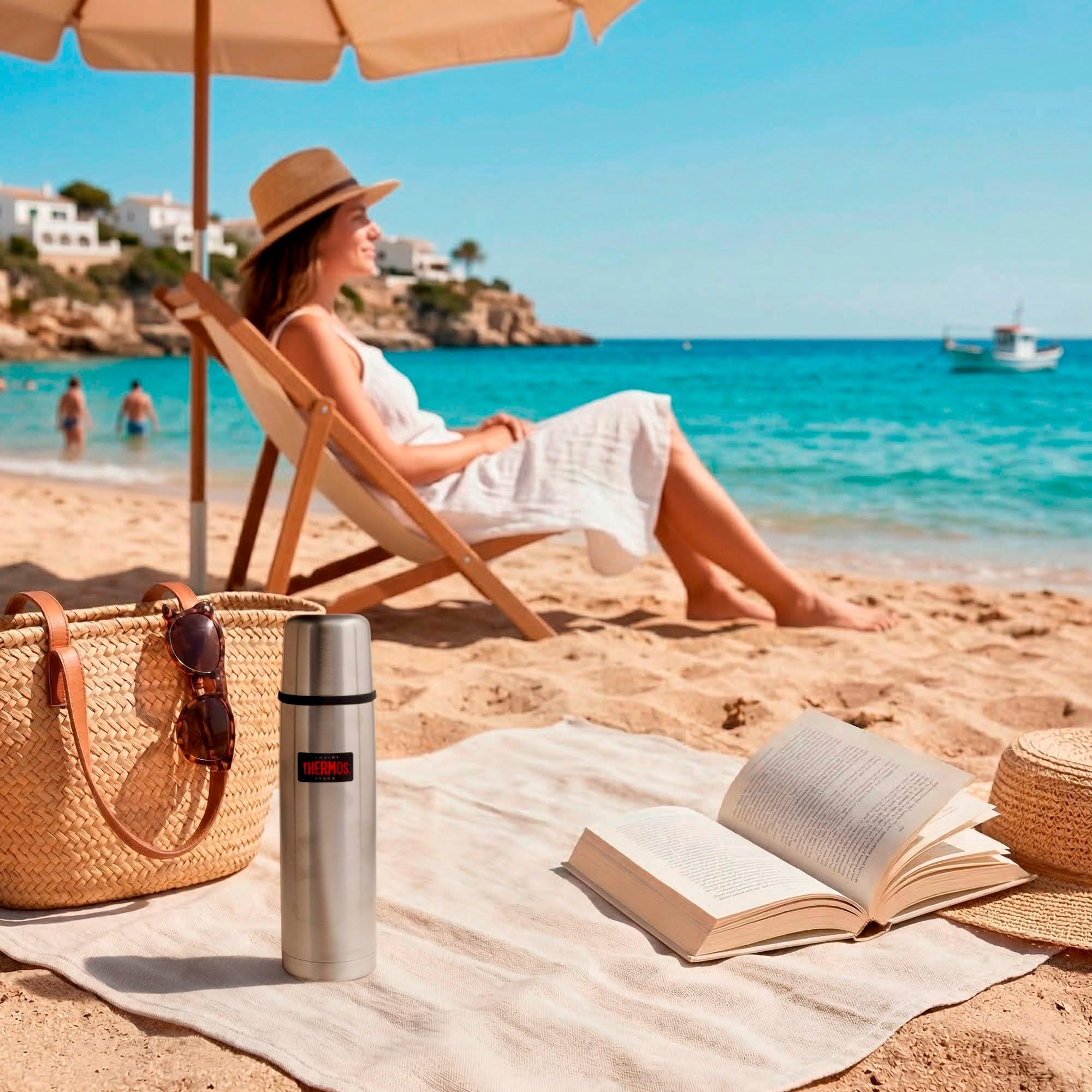 Amazon.com: Thermos 4019.205.100 Vacuum Flask 1 Litre Light and