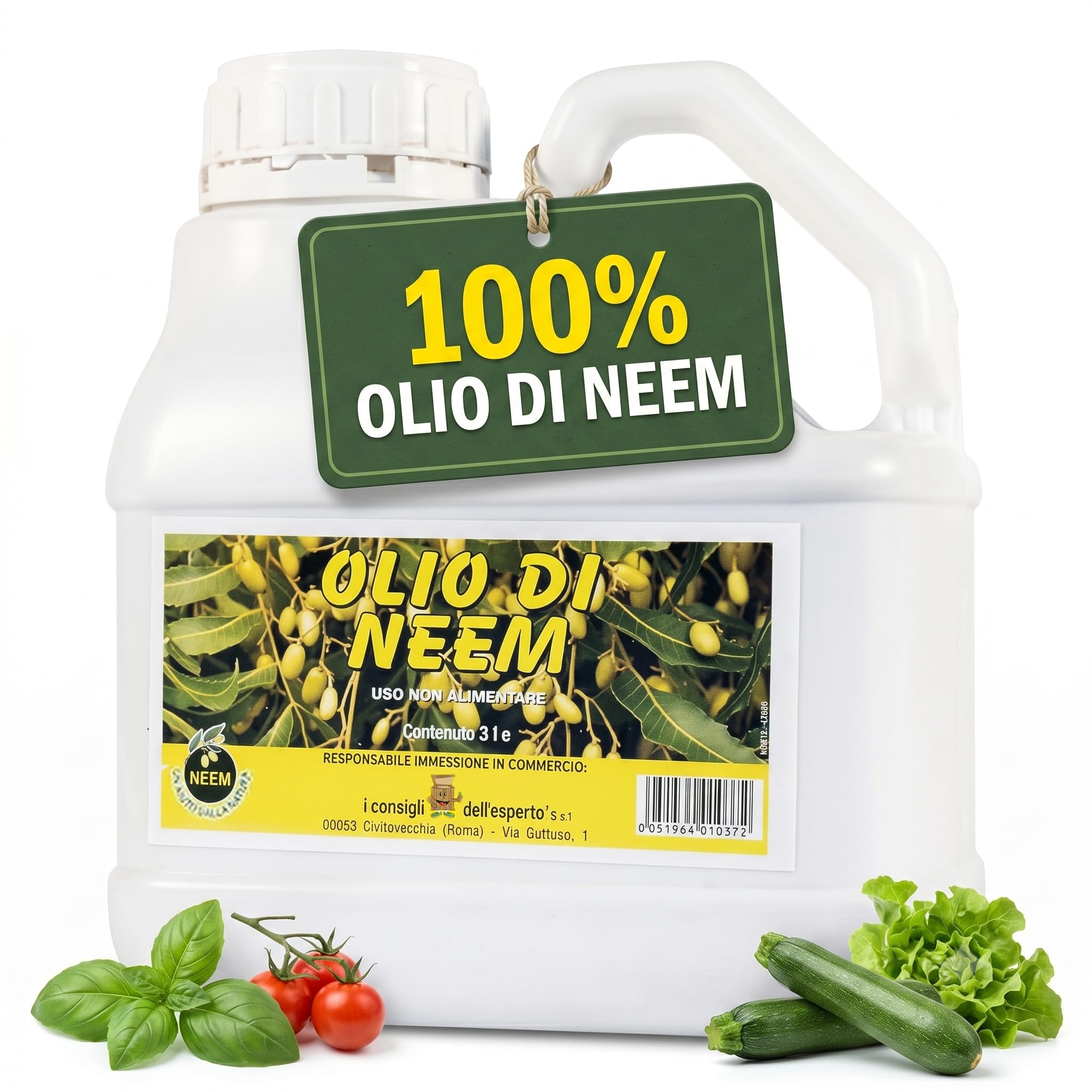 i consigli dell'esperto Los Consejos del Experto Aceite de Neem, 3L