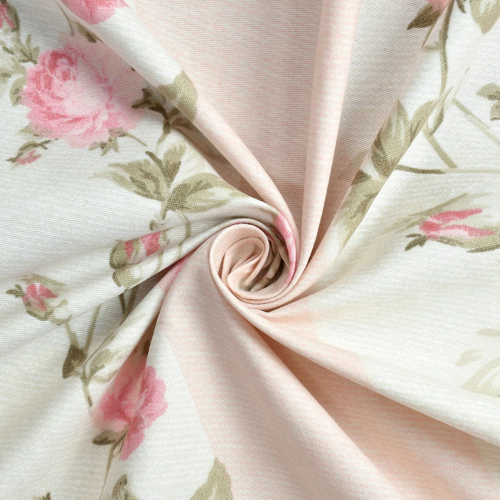 Florida Pink Floral Microfiber Bedsheet – Soft & Stylish -3