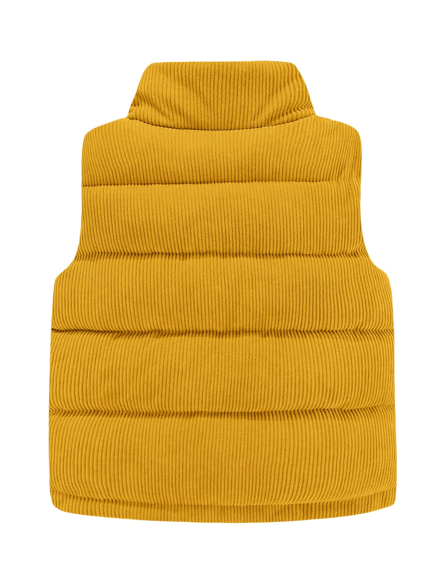SEAUR Gilet Matelassé D'hiver pour Filles 1-8 Ans Manteau sans Manche Enfant Unisex Chaud Doudoune Velours sans Manches