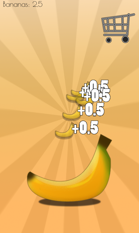 Banana Clicker Pro-App im Amazon Appstore
