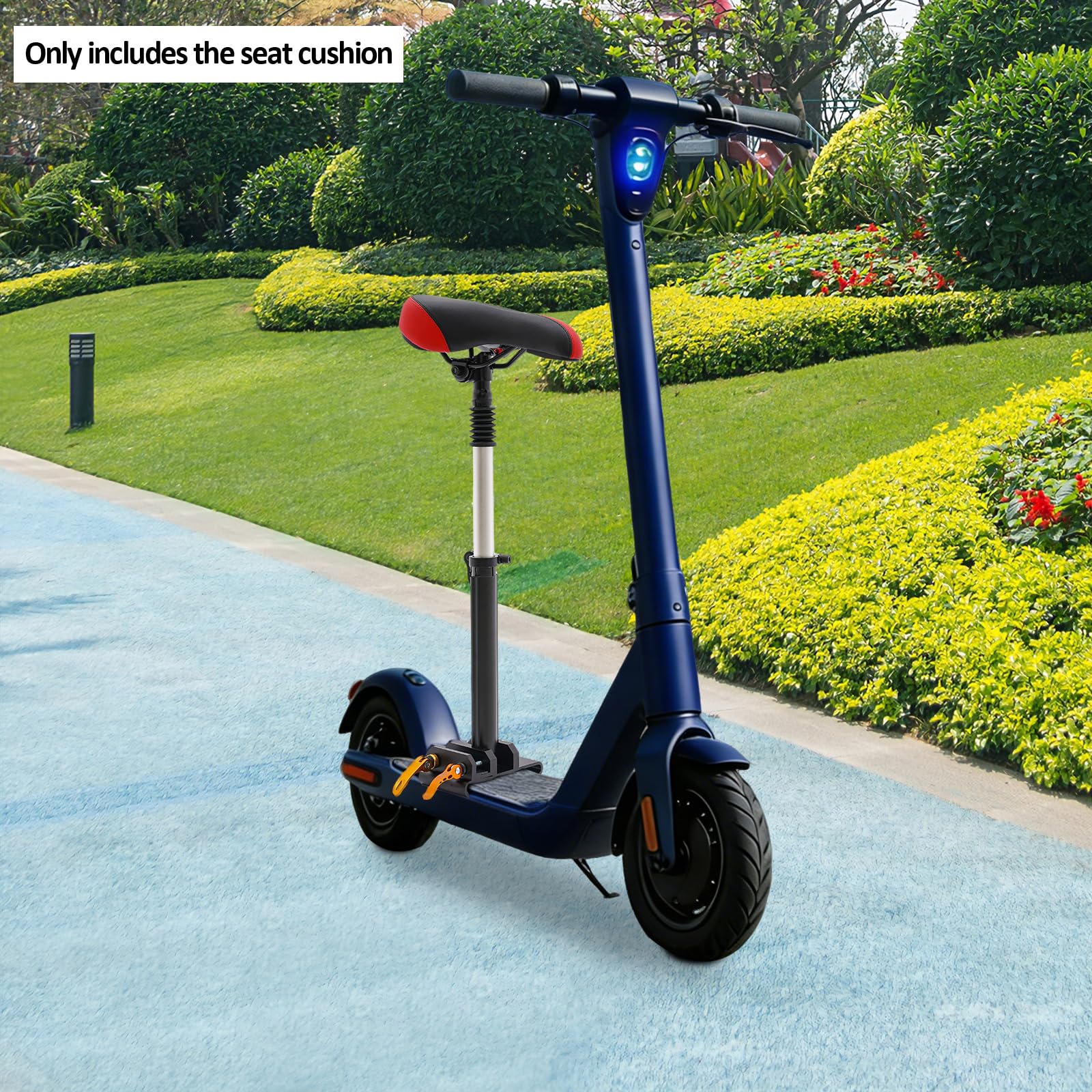 Siège de trottinette électrique réglable en hauteur de 45 à 65 cm, avec rembourrage en polyuréthane respirant et mousse souple, compatible avec Xiaomi M365/M365 Pro, selle confortable pour