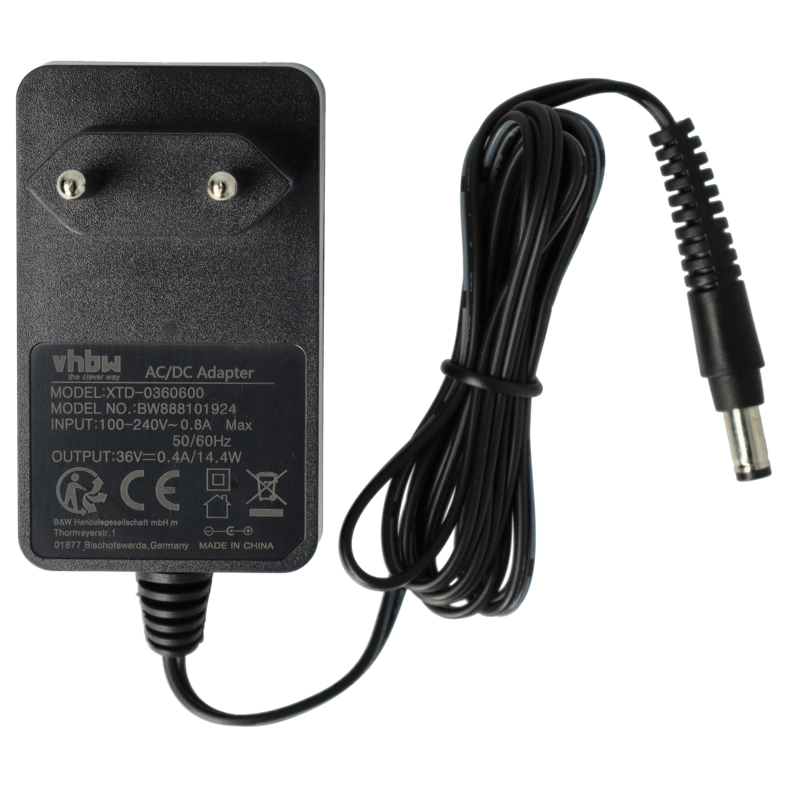 🔌 Chargeur Vhbw Pour épilateur Rowenta – Modèles EP8021, EP8020, EP8012 – Longueur 1.5m