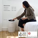 Bosch Air 4000 Air Purifier - Removes Pollutants, Includes Air Filter and Sleep Mode (< 25 dB(A)) - For Areas up to 62.5 m² - With Auto Mode - CADR: 300 m³/h - 5