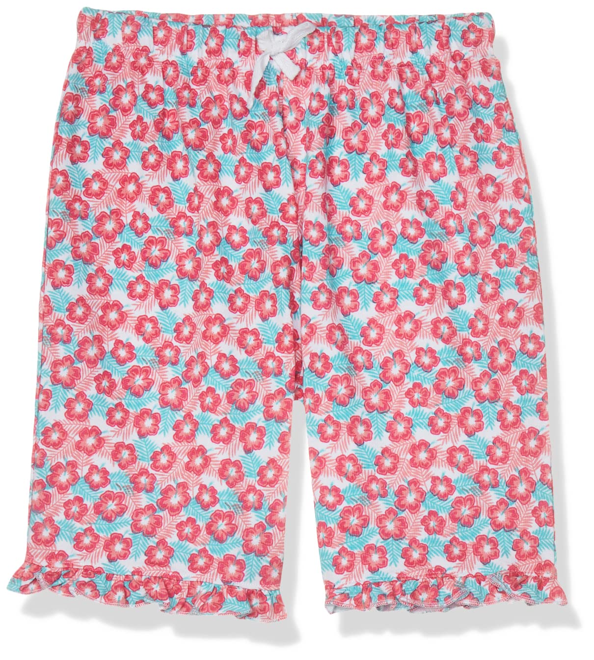 Cloth Theory Girl's Regular Fit Printed Shorts (Pack of 2) (CTSHG055_Multi 5_2-3 Years) 2