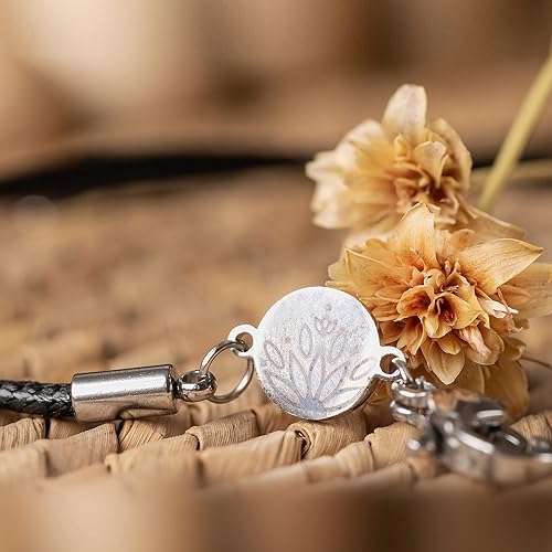 Miniatura 4 de Ayana Crystals - Collar de howlita pulida hecho a mano, dije de piedra de cristal de howlita, joyería llamativa para mujer, collar de piedras