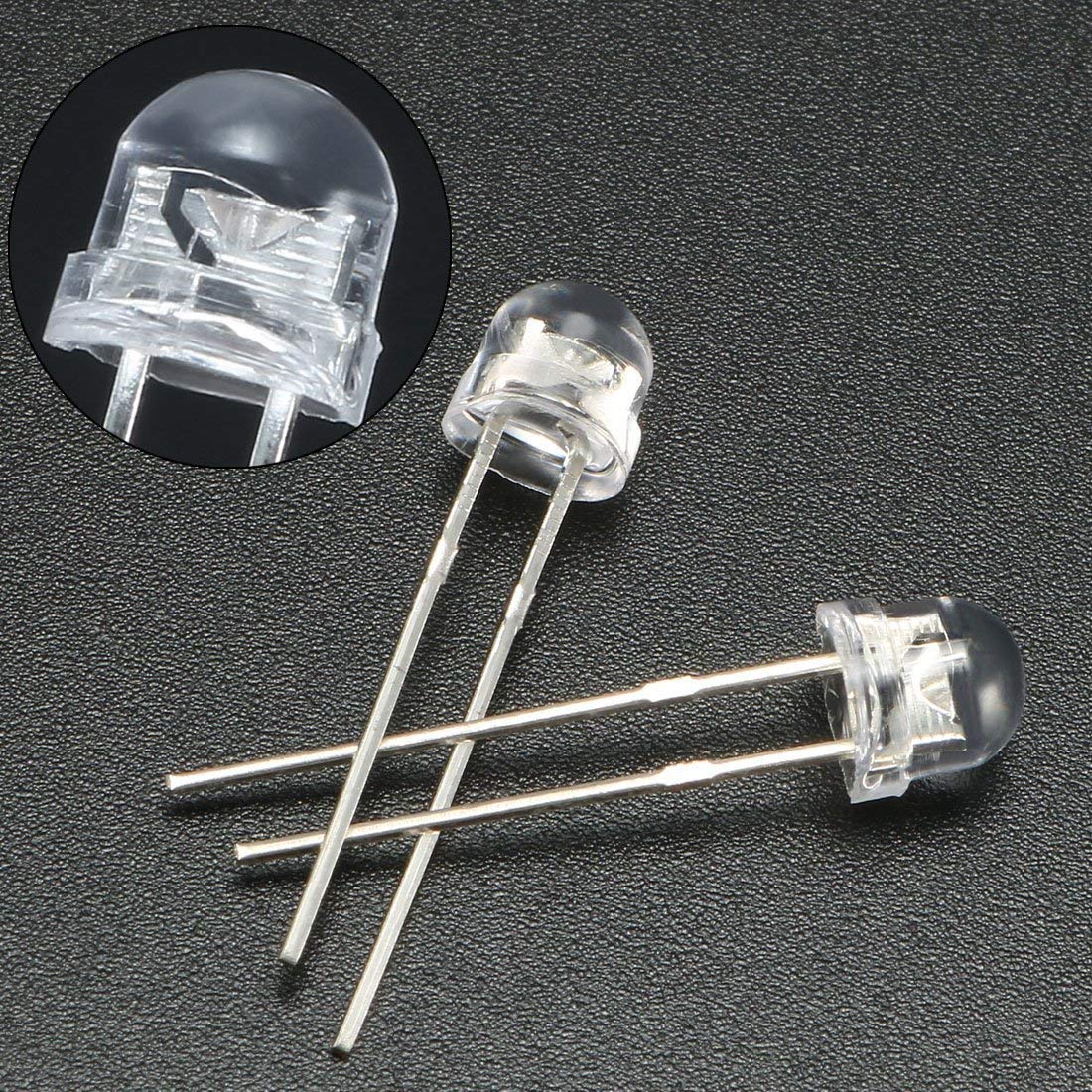 Lot 20 LED 5 Mm Blanc Chaud 3-12V Câblées + 20 Supports Plastique – Éclairage Bricolage & Modélisme