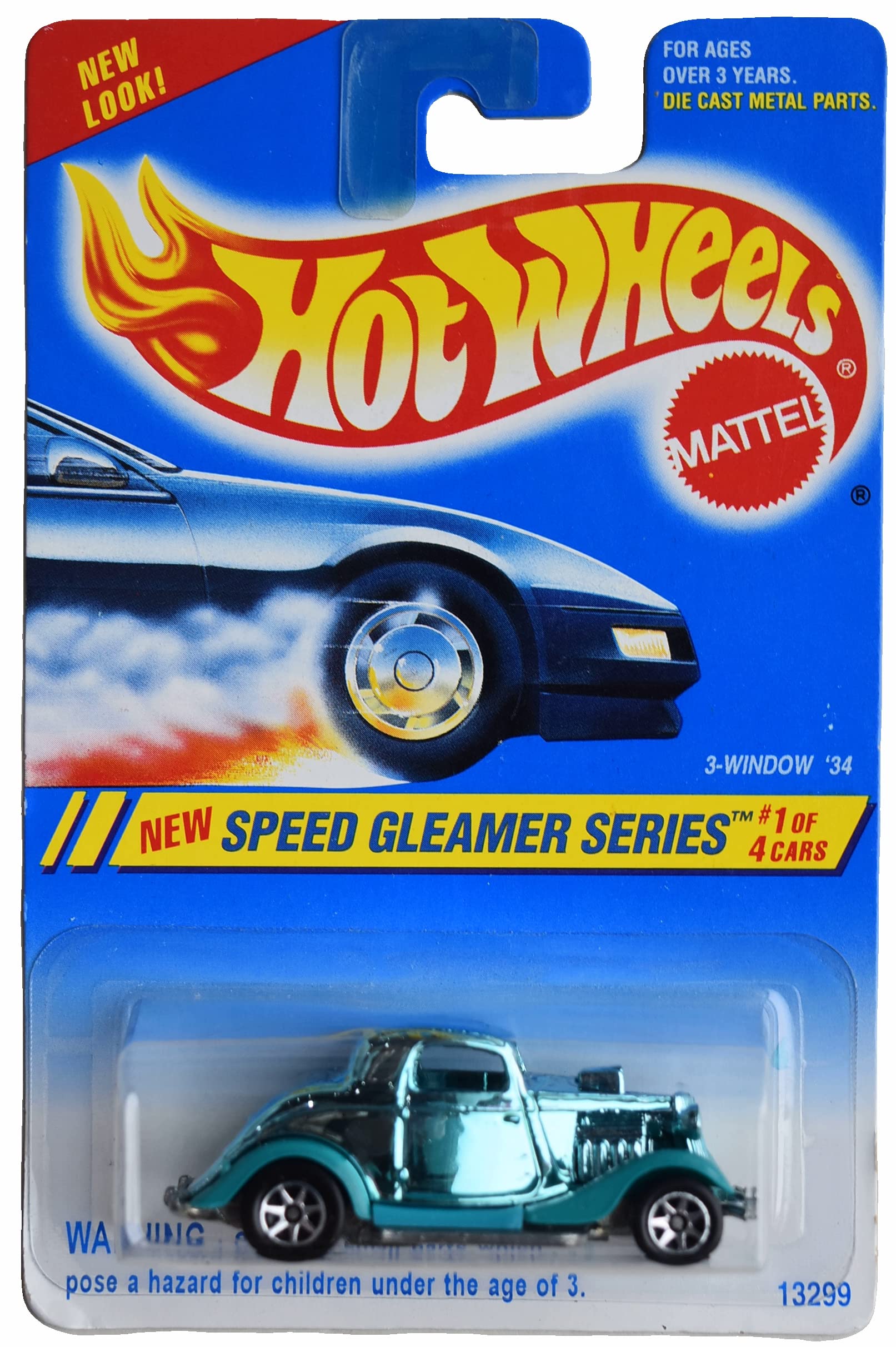 Hot Wheels 3 Window '34, Speed Gleamer Series 1/4