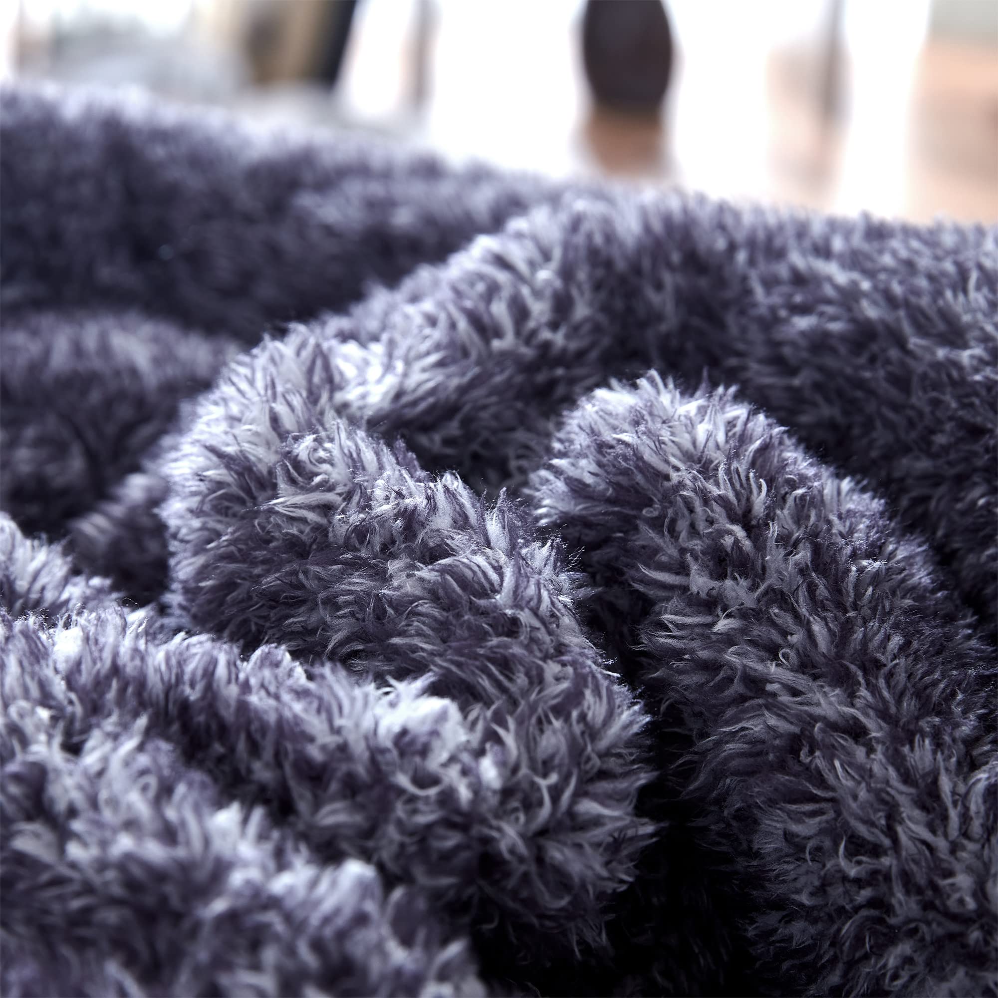 Byourbed Coma Inducer® Oversized Queen Comforter - The Original Plush - Frosted Cobalt