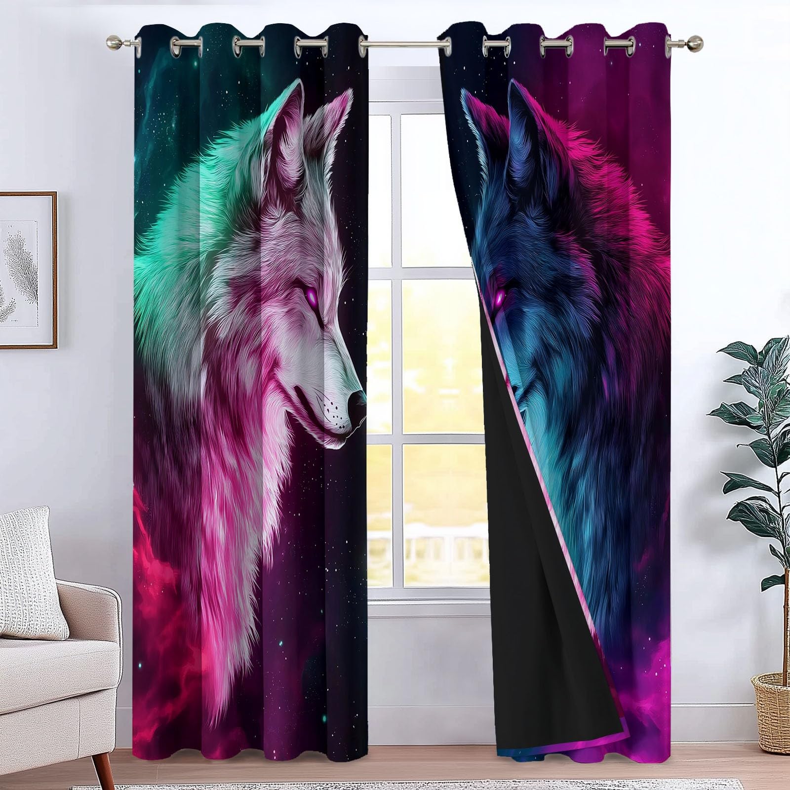 Rideaux occultants anti lumière et froid pour le sommeil des enfants en bas âge