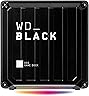 WD_BLACK Drive de estado sólido SSD NVMe D50 de 2 TB, RGB com conectividade Thunderbolt 3, até 3.000 MB/s - WDBA3U0020BBK-NESN