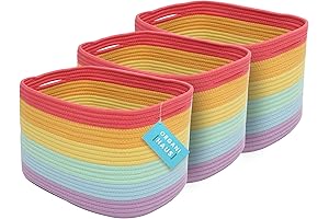 OrganiHaus Rainbow Storage Baskets