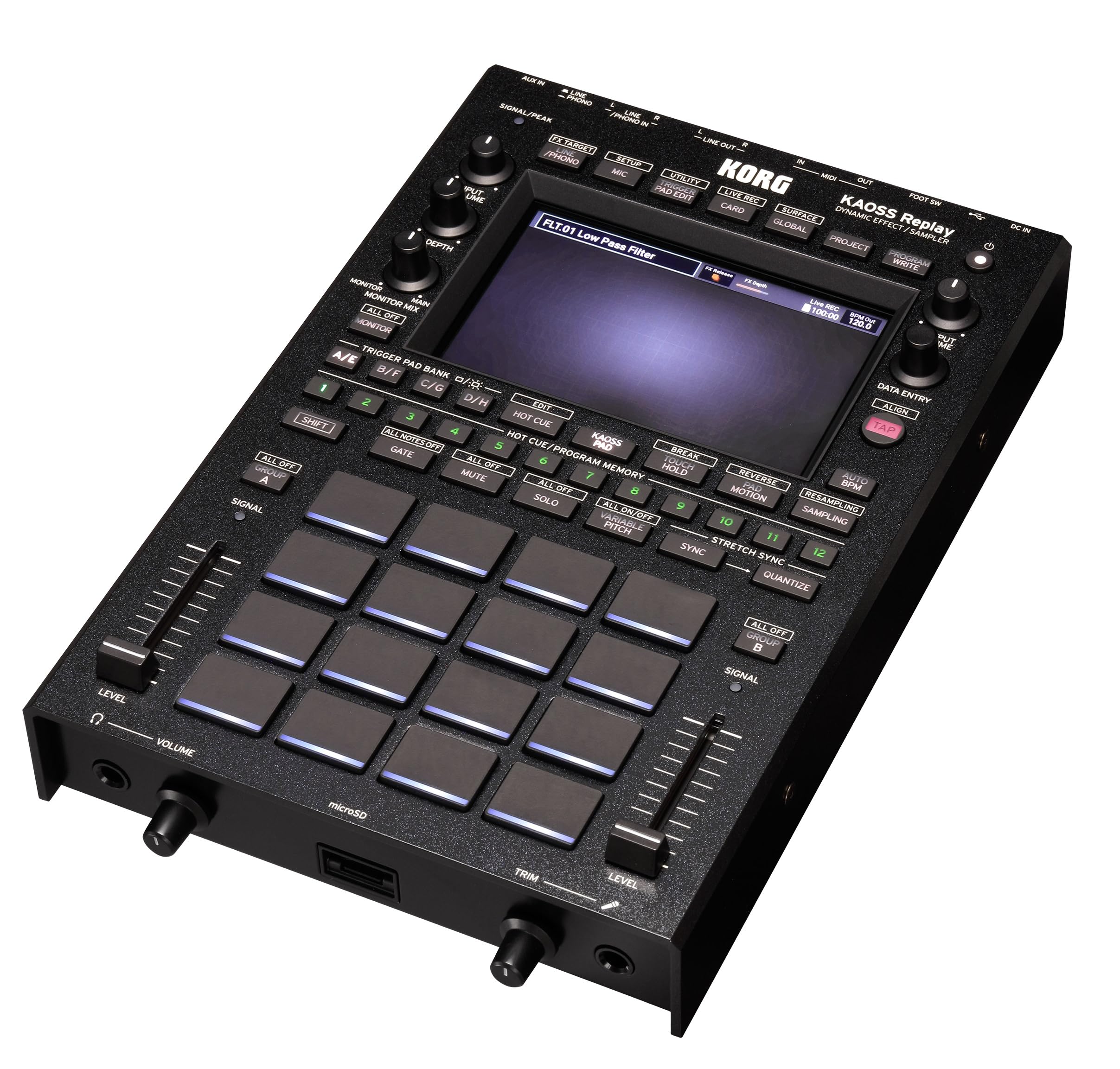 Amazon.co.jp: KORG All-in-One DJ Performance Tool KAOSS Replay DJ 