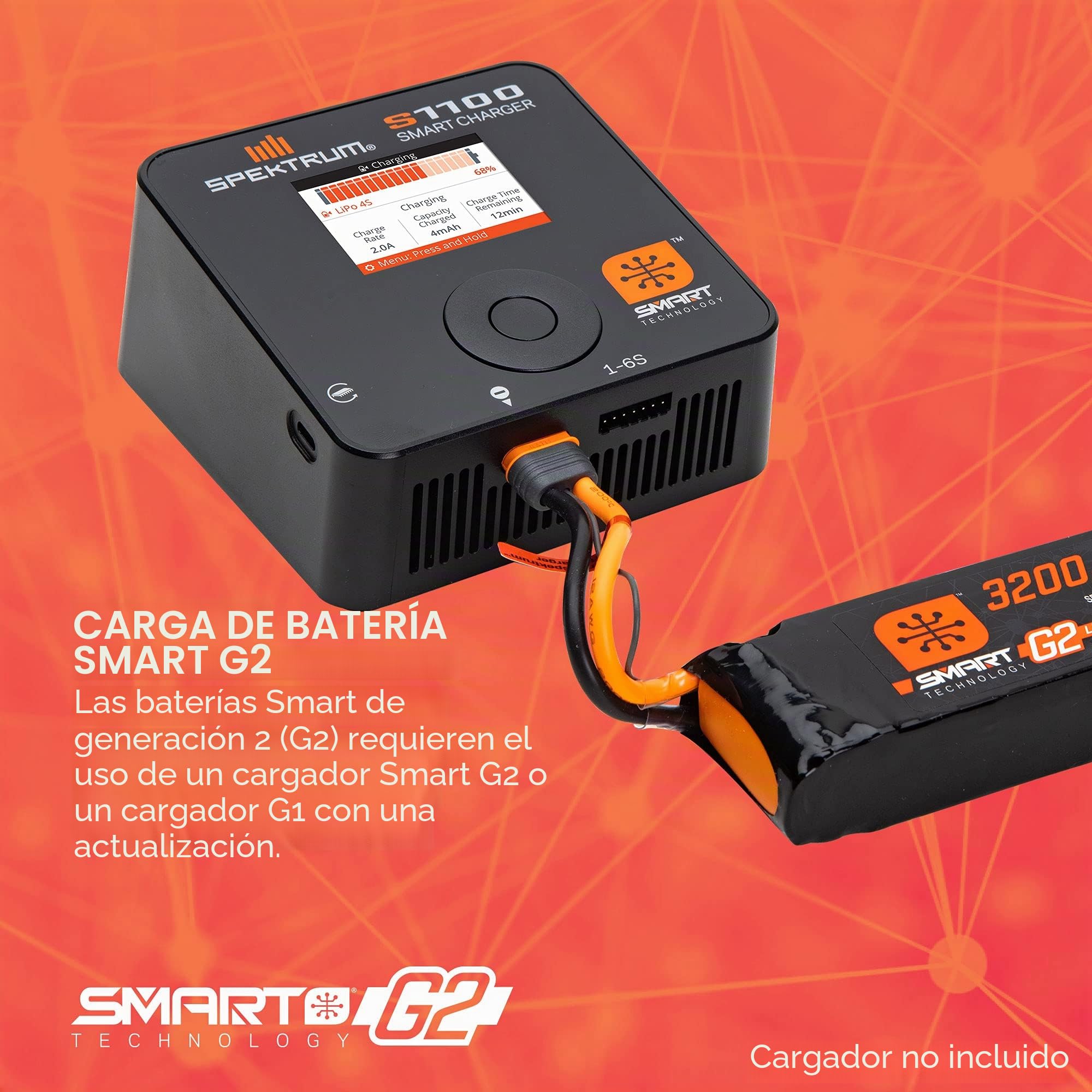 11,1 V 850 mAh 3S 30C Smart G2 LiPo: IC2
