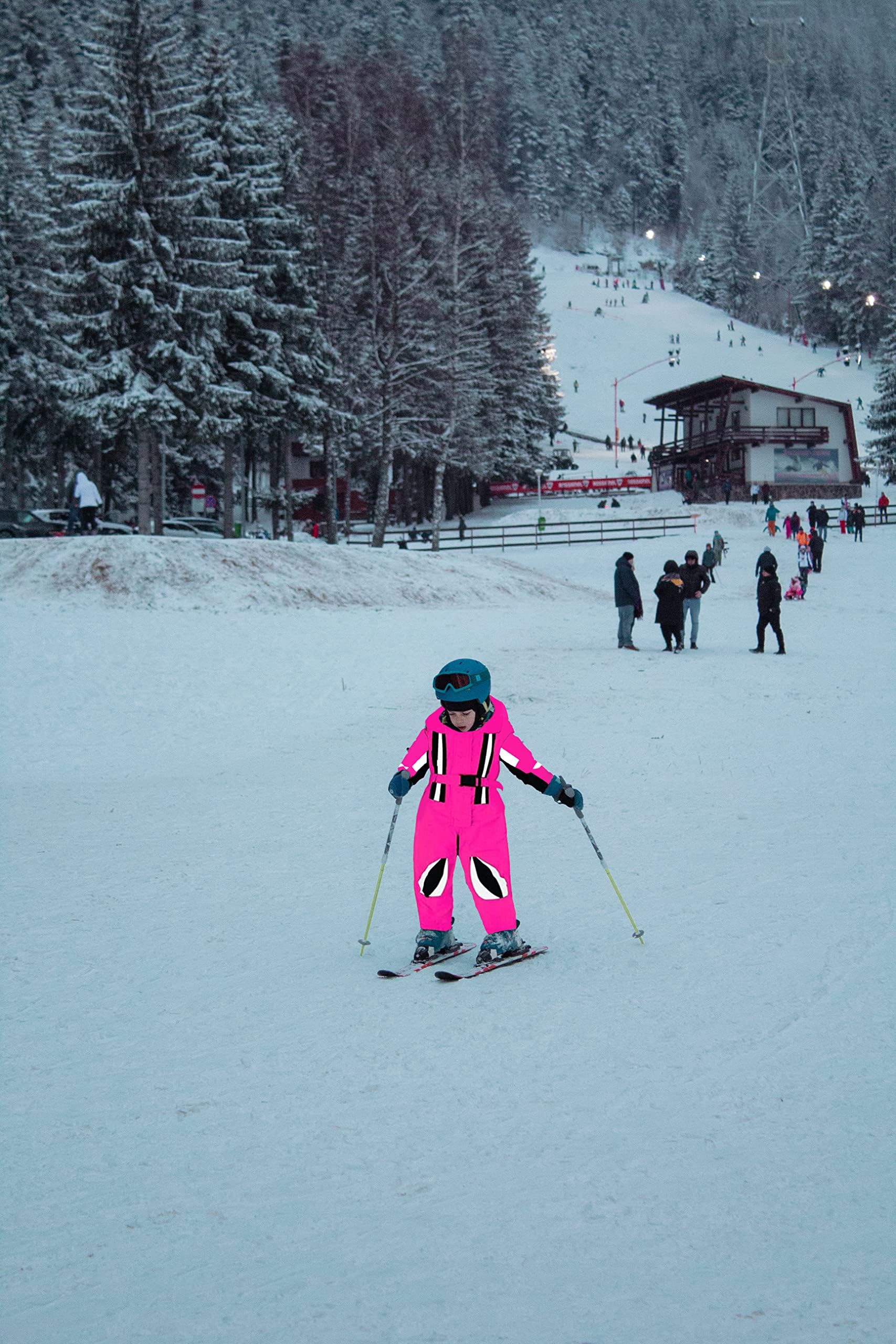Schneeanzug Kinder Skianzug Winteranzug Schneeoverall Jungen oder Mädchen