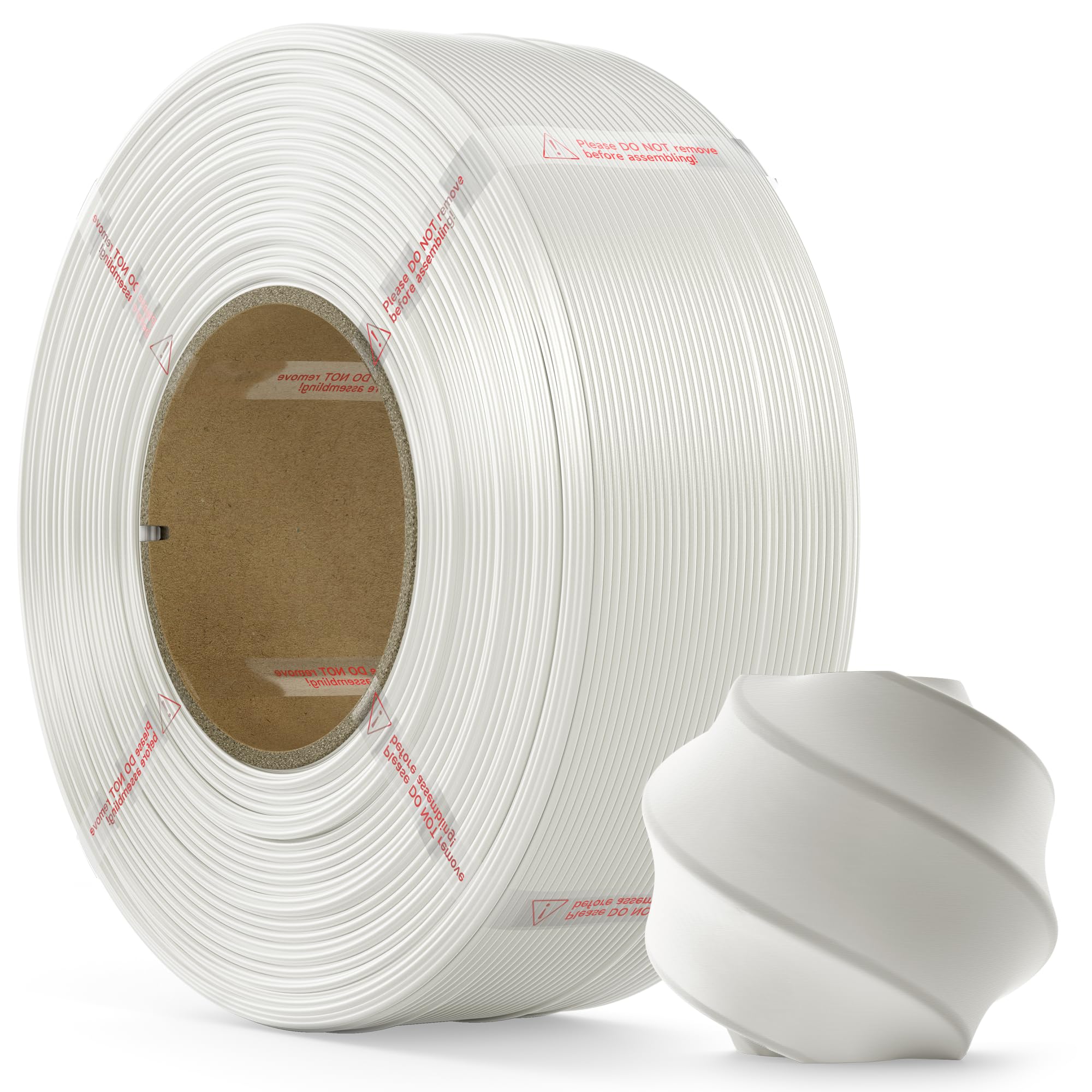 MarsWork PLA Filament 1.75mm PLA 3D Printer Filament(Refill),1kg Refill for Reusable Spools(2.2lbs),Premium Quality 3D Printing Filament for Bambu lab