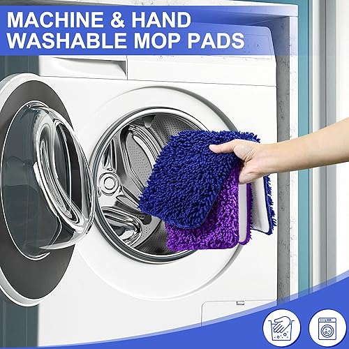 Miniatura 6 de Wodemom Almohadillas de microfibra compatibles con Swiffer PowerMop, almohadilla de repuesto para mopa de pulverización para almohadillas de