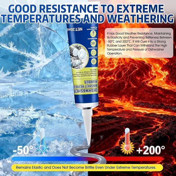 60ML Pintura para Cestas Lavavajillas, Masilla para Plastico, Revestimiento de Reparación de Estante de Lavavajillas, Conformando Caucho, Pintura para Reparar la Rejilla Del lavavajillas, Blanca - 5