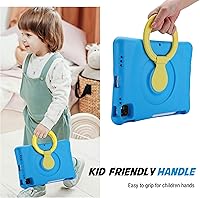 Vista 6 de ProCase Funda para niños para iPad Air de 10.9 pulgadas, 5ª generación 2022/4ª generación 2020/iPad Pro 11 2020/2018, a prueba de golpes, mango