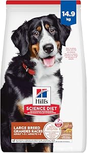 Hill's Science Diet Adult Large Breed Lamb Meal & Brown Rice Recipe Dry Dog Food 14.9 kg Bag