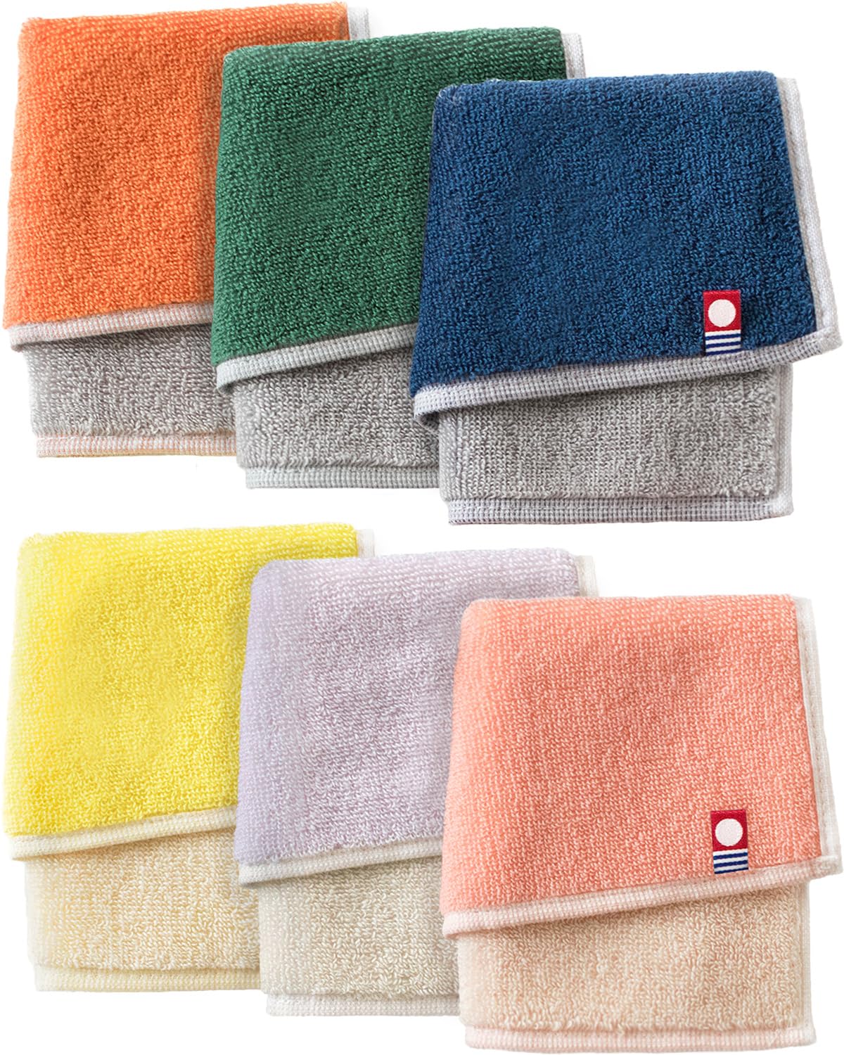Bloom Imabari Towel, Certified Handkerchief, Canvas Handkerchief, 100% Cotton, Unisex, Compact, Made in Japan : Clothing, Shoes & Jewelry