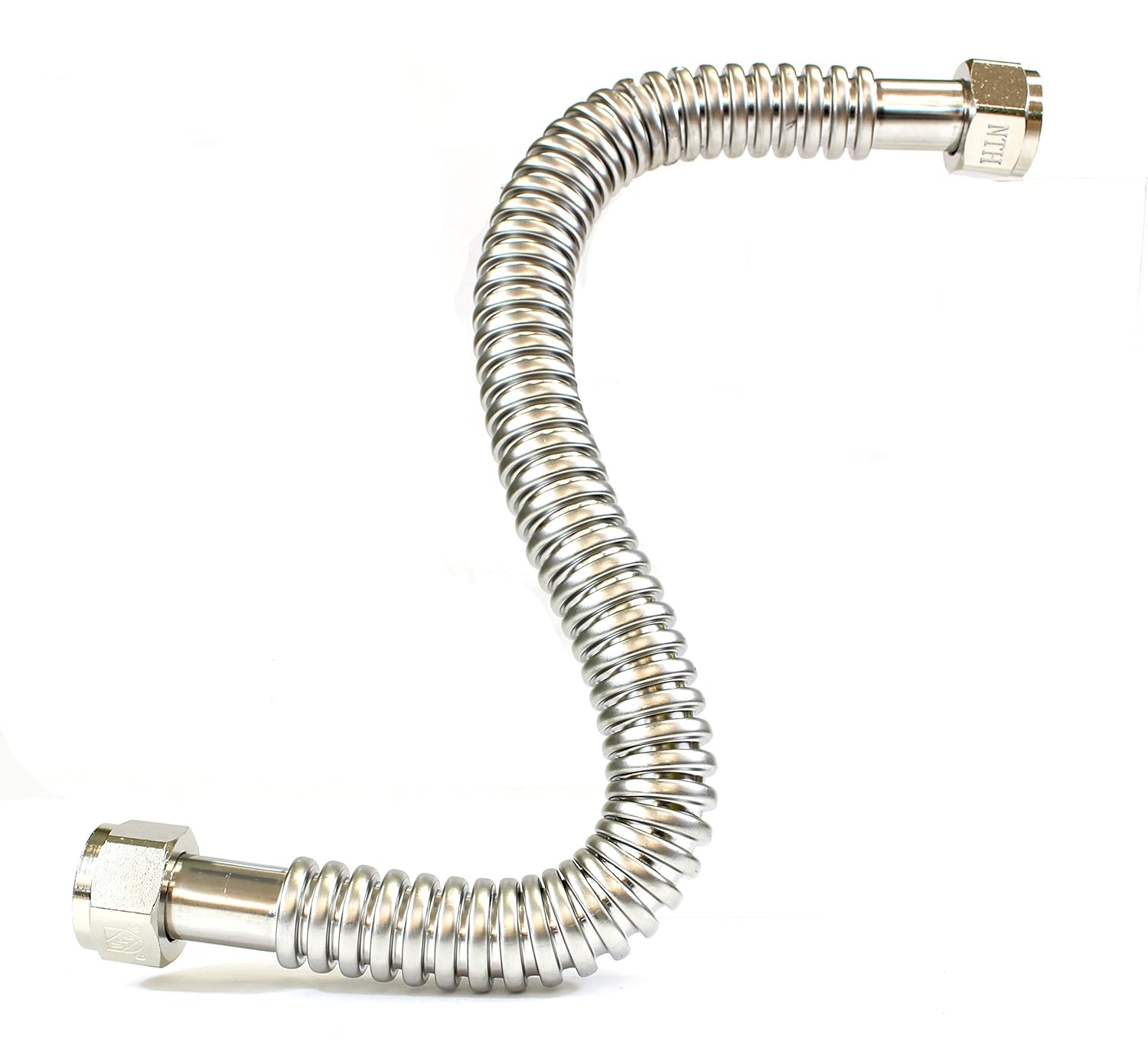 CMI 173018 Corrugated Stainless Steel Water Heater Connector Hose, 3/4