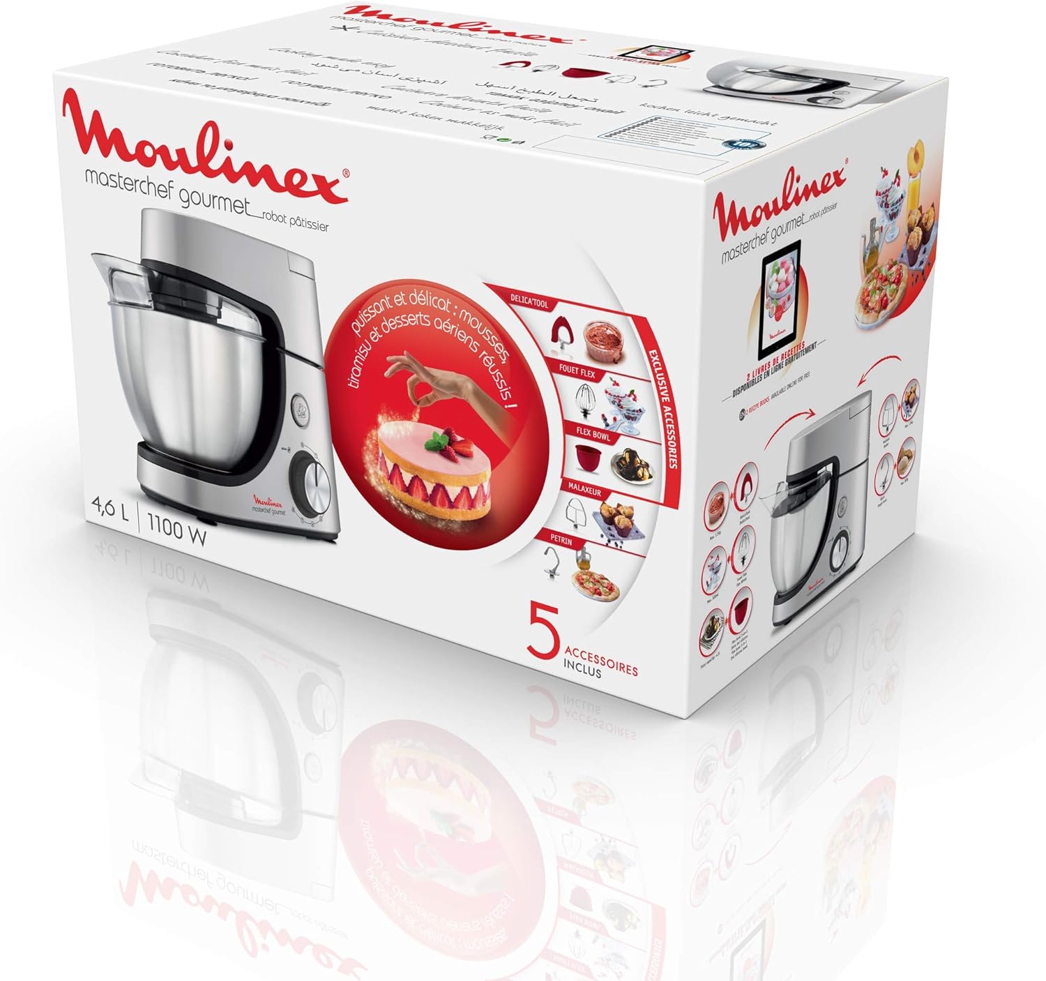 Moulinex Masterchef Gourmet QA53 dimensions