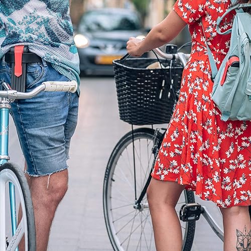 Miniatura 6 de FoldyLock Clipster - Cerradura plegable para bicicleta, galardonada cerradura compacta para bicicleta, ultra elegante, ligera, accesorio de