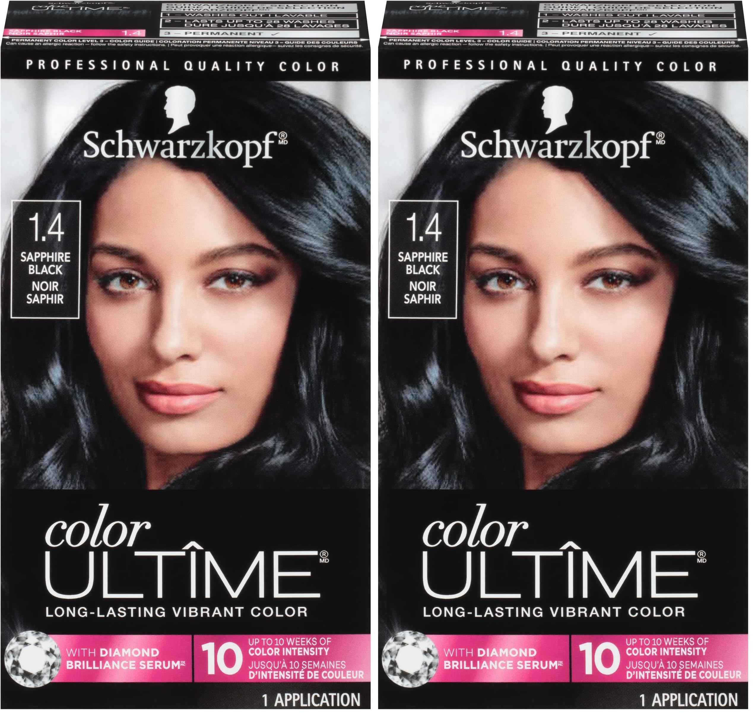 ザクロペインター Amazon.com : Schwarzkopf Color Ultime 1.4 Sapphire Black Hair Dye