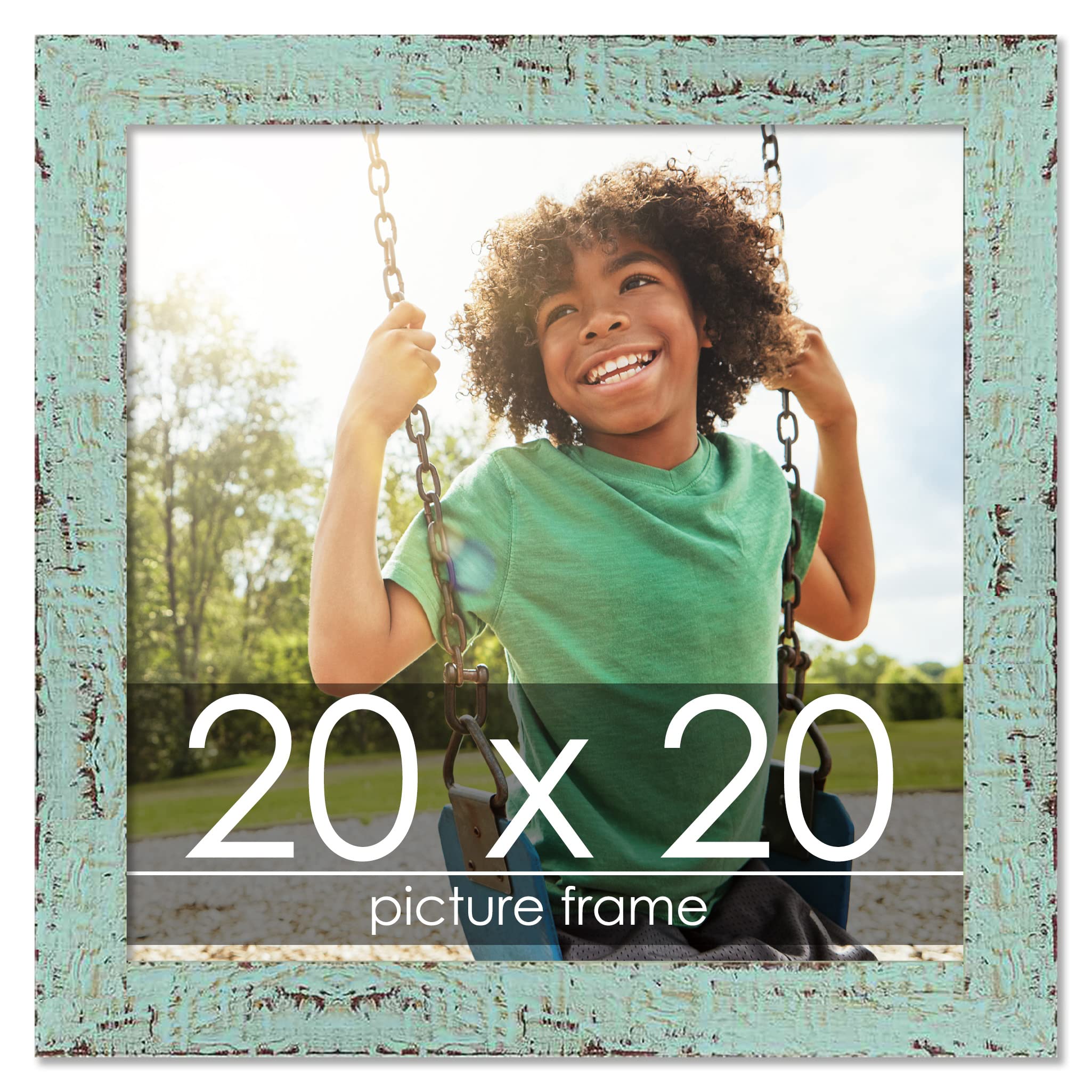 Amazon.com - 50x50cm Frame Green Rustic Farmhouse - Shabby Chic