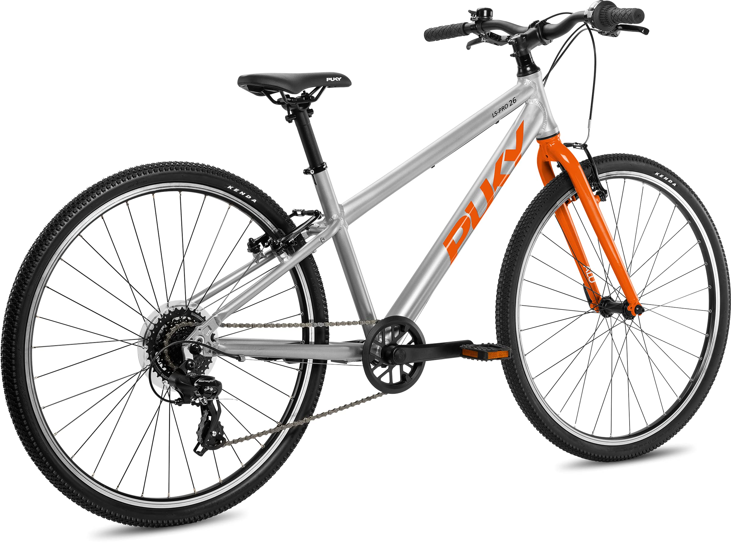 PUKY LS-PRO 26-8 ALU Silver/orange