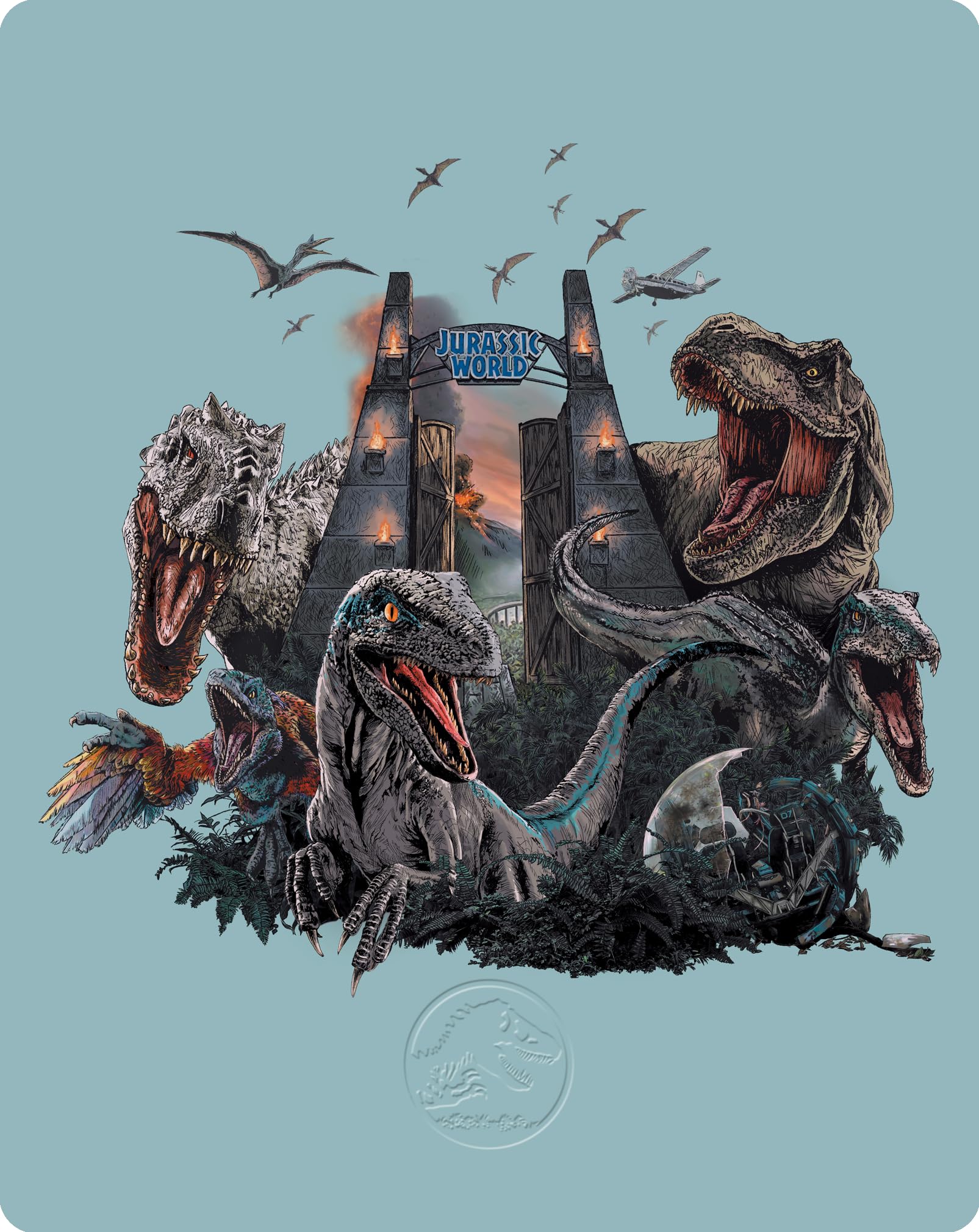 Jurassic World Trilogy 3 4K UHD)