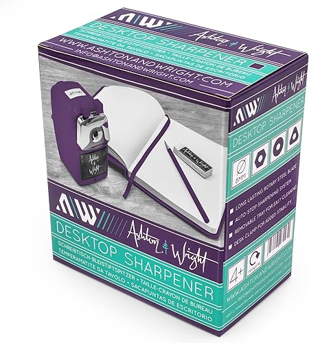 Miniatura 6 de Ashton and Wright - Sacapuntas mecánico de escritorio - Naranja