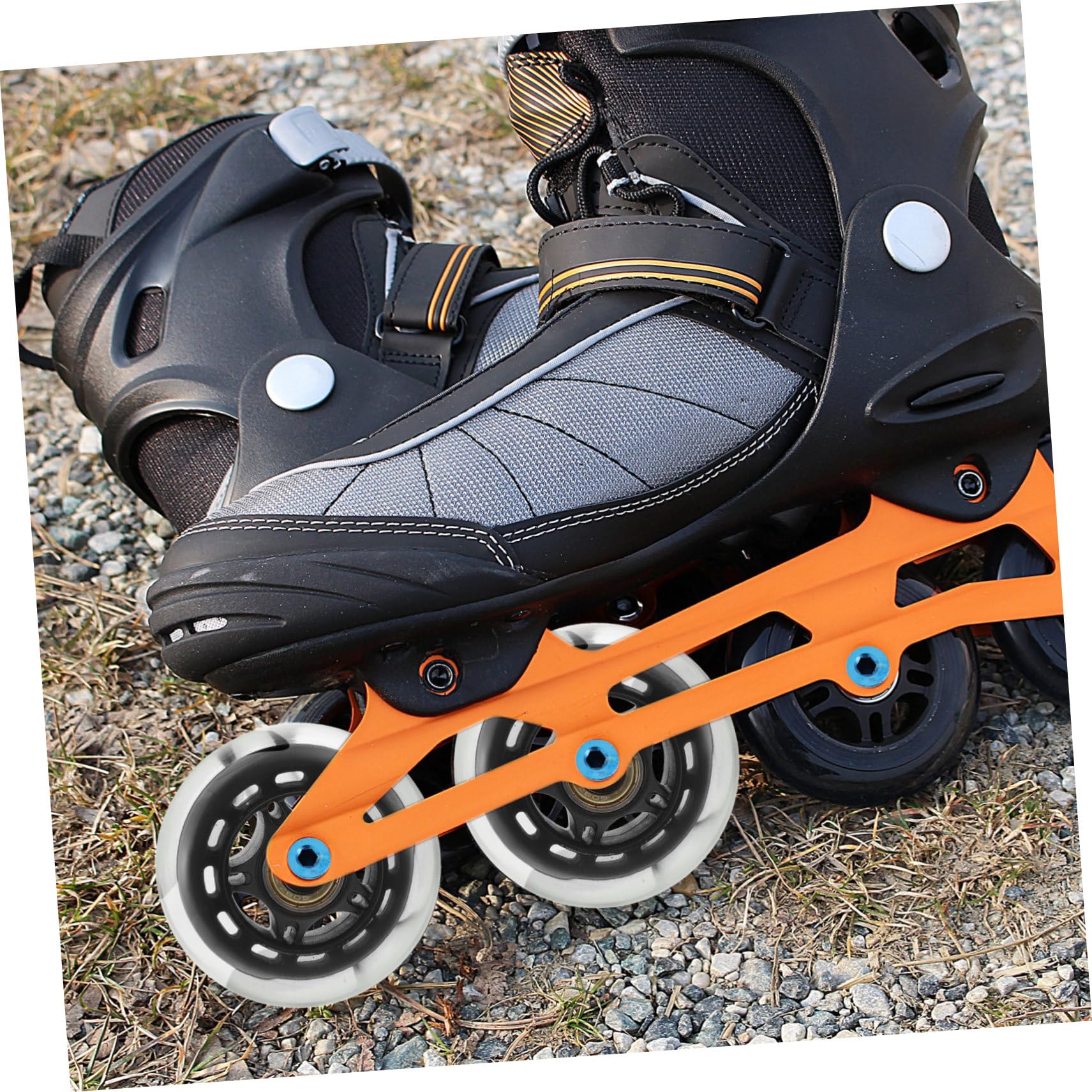 UPKOCH Punte della Ruota da Skate Cuscinetti A Rulli Accessori per Pattinaggio A Rulli Pattini in Pattinare Pattini A Rotelle per Viti Blue Lega