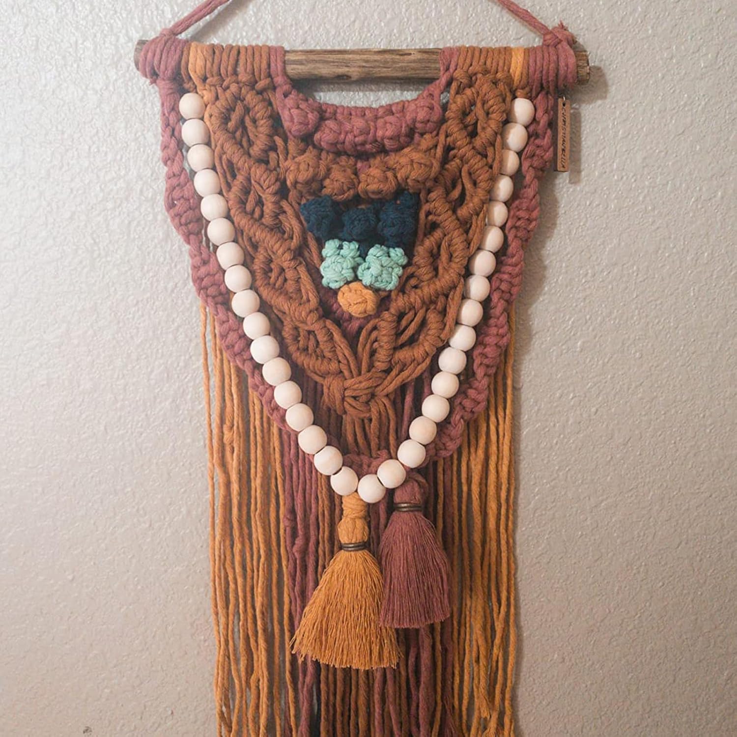 HAKZEON 25mm 300 PCS Natural Wooden Beads for Crafts, Round Spacer Unfinished Loose Wood Beads Set for Assorted Jewellery Making, Garland, Home Decoration, DIY Handmade - Image 5