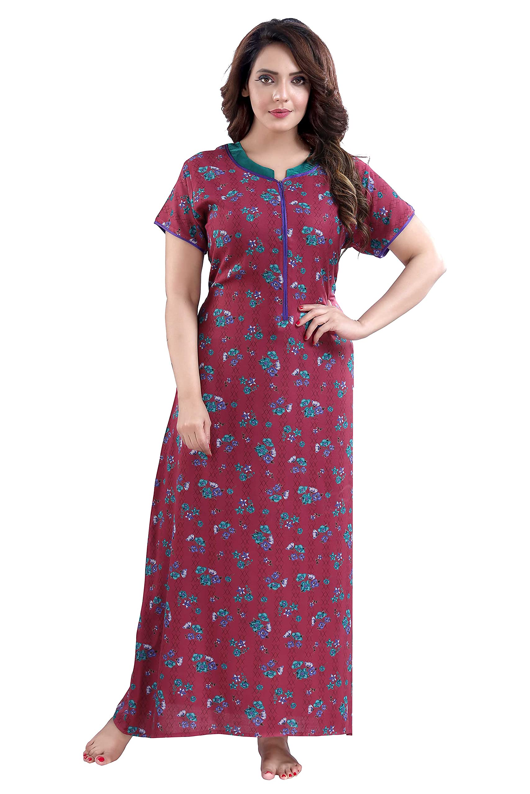 Womens Premium Alpine Nighty 887-image-0