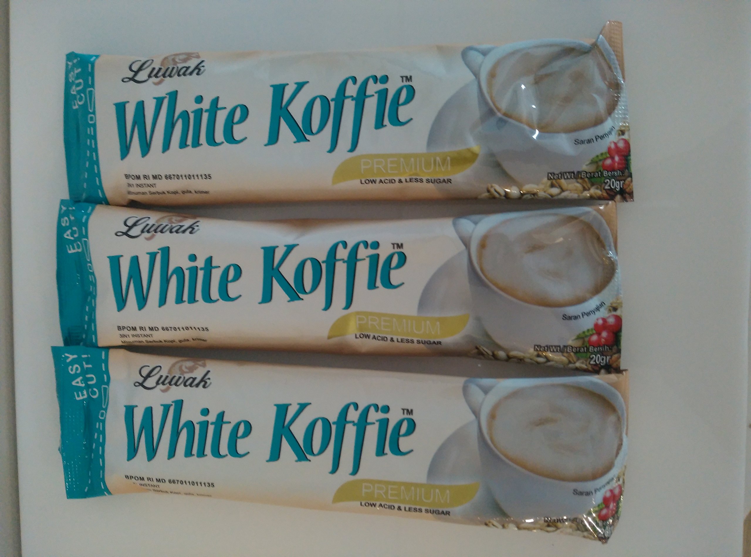 Amazon.co.jp: Luwak ホワイト コーヒー PREMIUM LESS SUGER (微糖