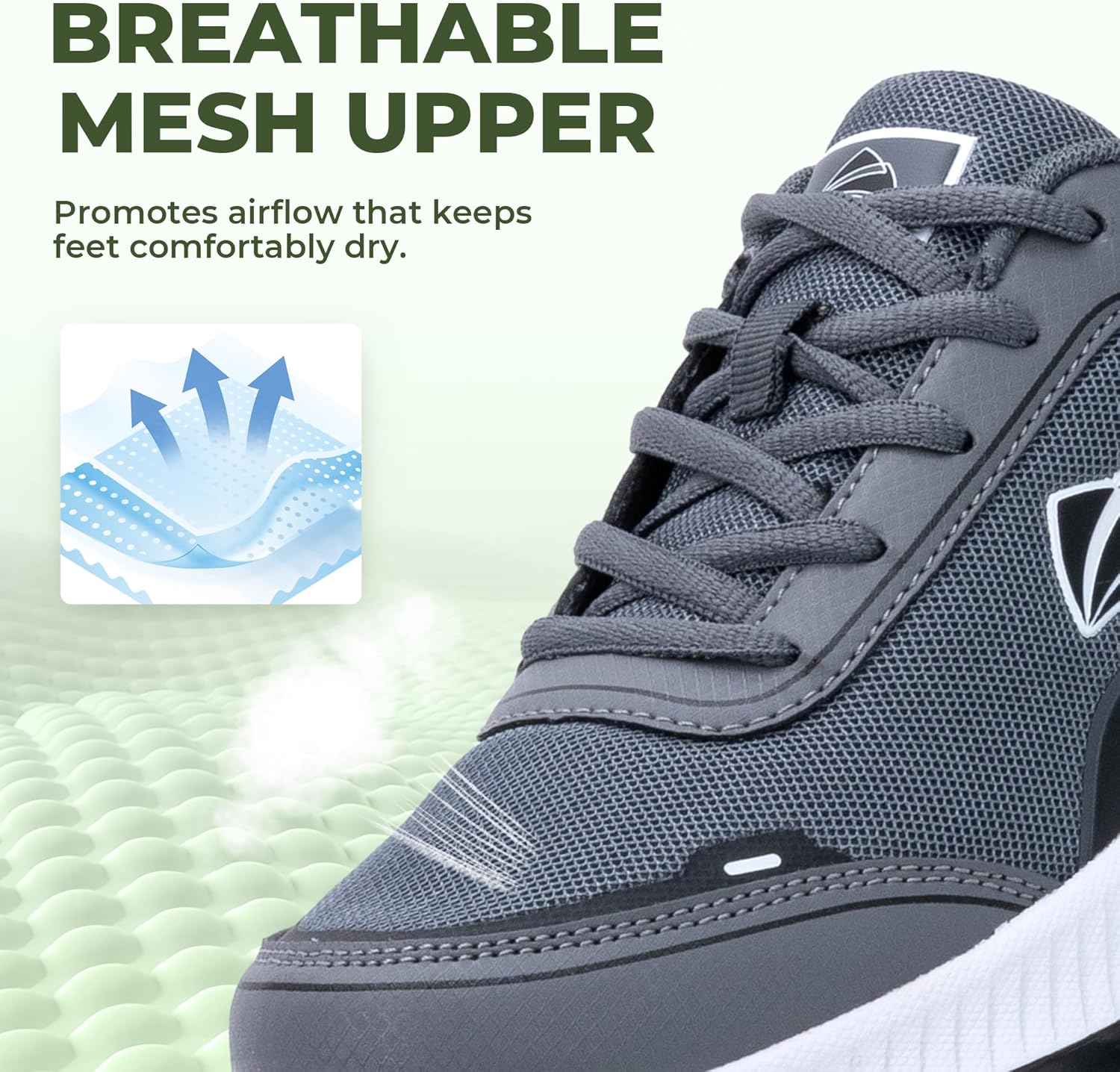 MEHOTO Walking Shoes Women with Arch Support Wide Orthotic Sneakers for Plantar Fasciitis Foot and Heel Pain Relief Tennis Shoes US 6-11 - Image 6