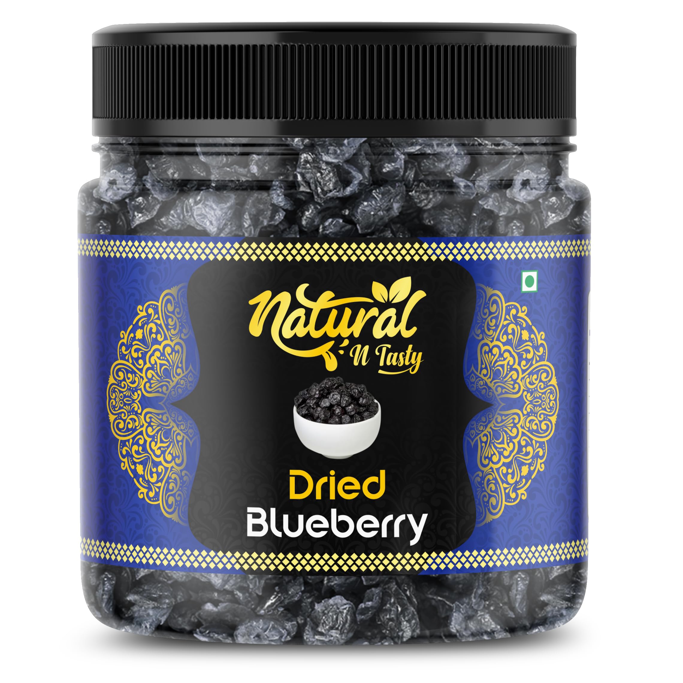 natural n Tasty Premium Blueberry Plum | No added artificial colors, flavors | Natural Dried Fruit Jar Pack 500 gram (B0CKLCXNRC) Amazon Price History, Amazon Price Tracker